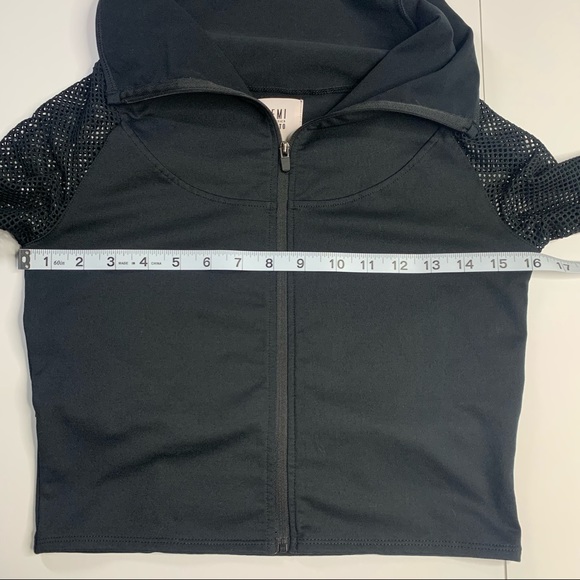 Fabletics Black Bella Midi Jacket Women's - Picture 10 of 12